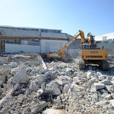 Piscine Arago : Déconstruction et terrassement - mars-avril 2018