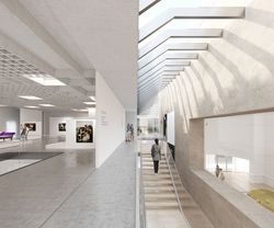 Nouveau musée - vue intérieure (2) (c) Agence Richez et associés